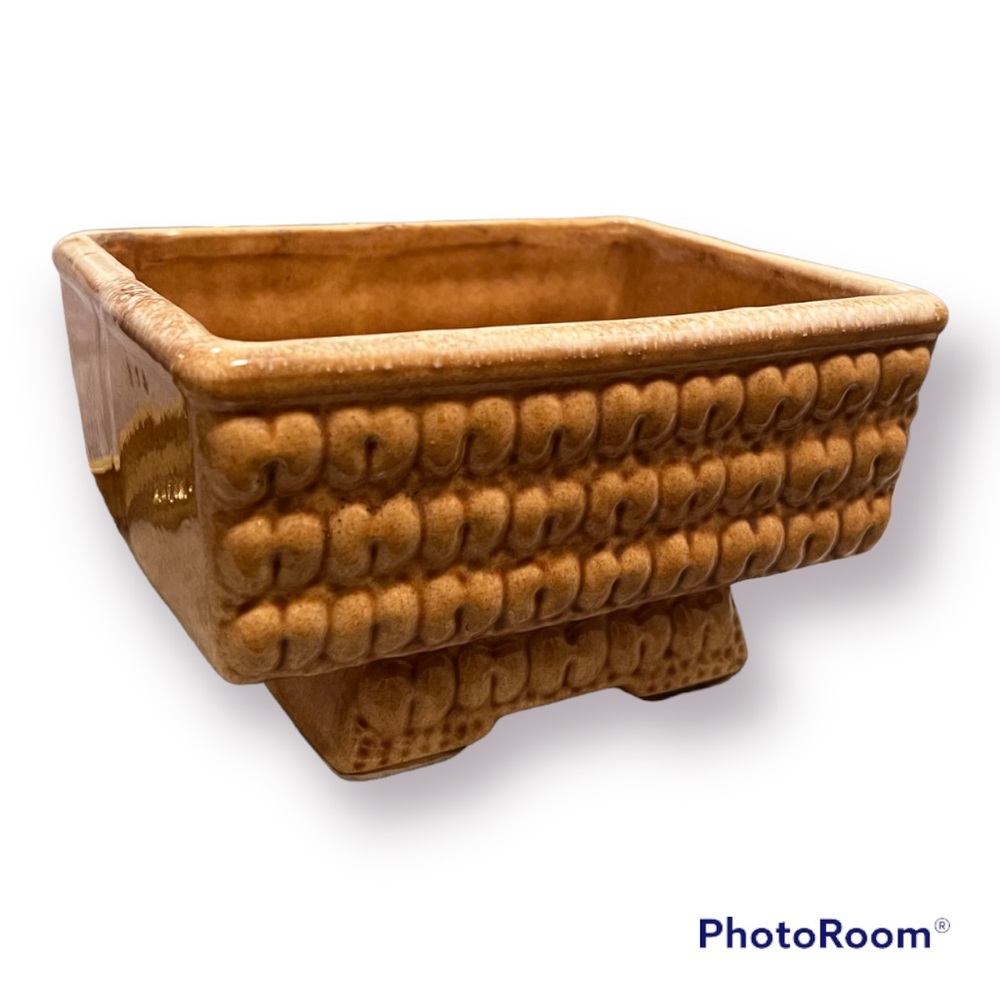 1960s FAPCO Rectangle Ceramic Planter